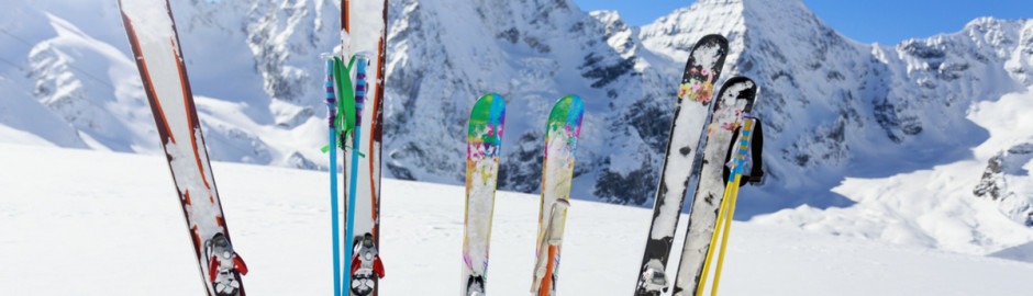 Achat de ski à la montagne